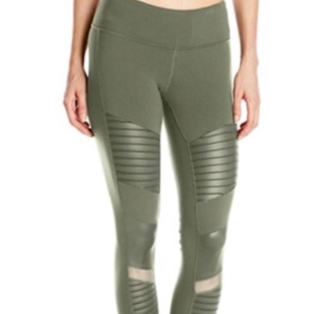 Alo moto leggings regular rise